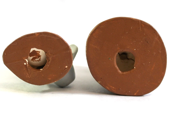 Vintage 1974 Duncan Ceramic Amish Pilgrim Figurines Boy & Girl Set