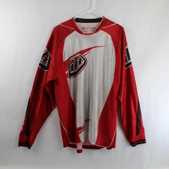 TLD Troy Lee Designs Red Speed Equipped Motocross Jersey Men's XL Pre-Owned