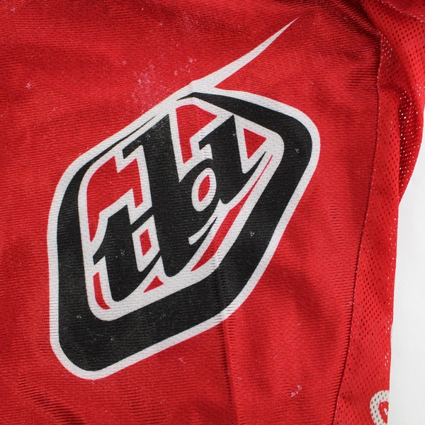 TLD Troy Lee Designs Red Speed Equipped Motocross Jersey Men's XL Pre-Owned