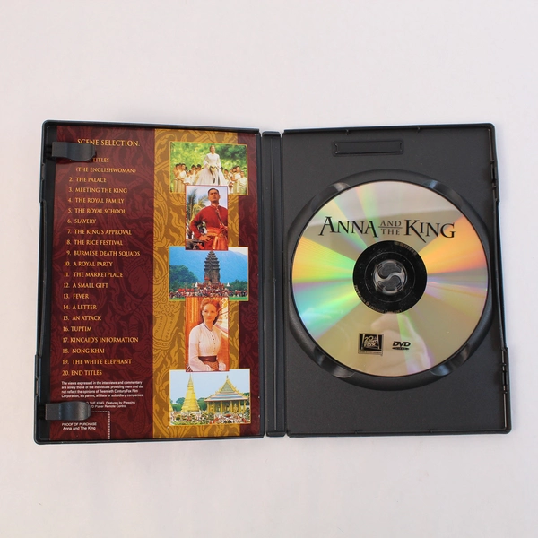 Anna and the King DVD 1999 Full Screen Edition Jodie Foster PG-13 Pre-Owned