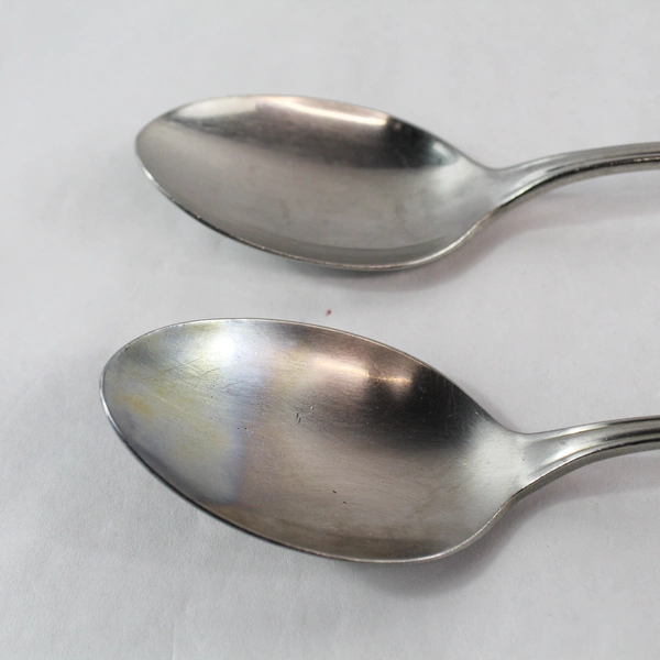 Lot of 2 Vintage Reed & Barton Oxford Stainless Steel Serving Spoons 8.5"