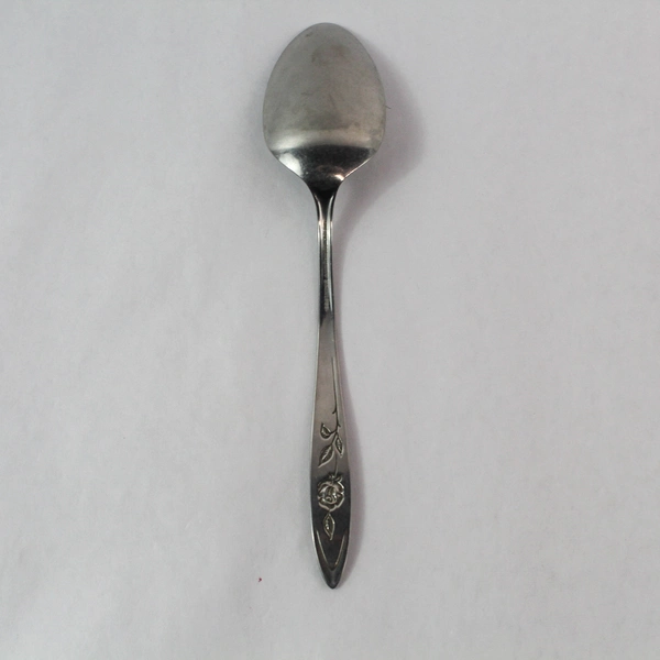 Vintage Oneida Community Stainless Serving Spoon My Rose 8 Inch Single Flatware