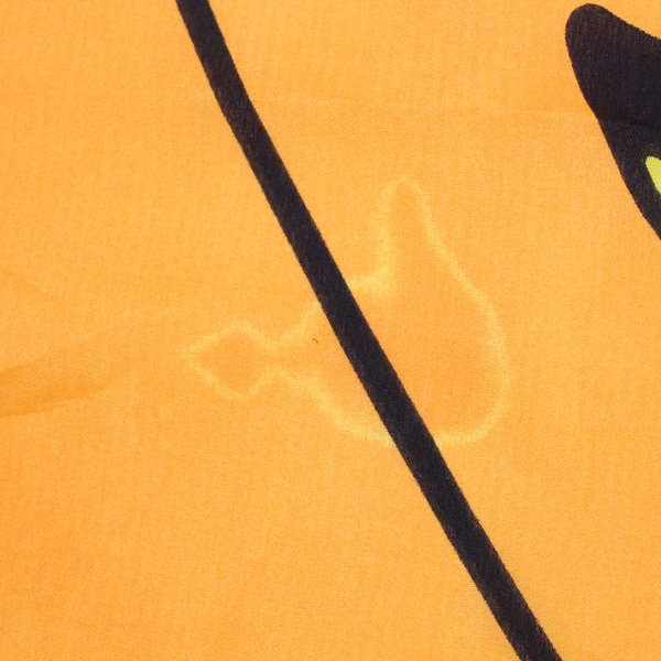 E Mishan Halloween Jack-O-Lantern Yard Flag 28" x 40" Pre-Owned Decor