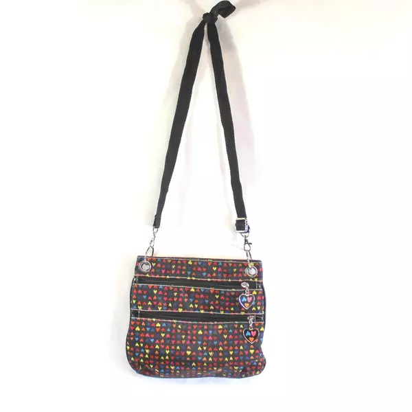 Sydney Love Rainbow Heart Crossbody Bag - Good Pre-Owned Condition, 10"x9"