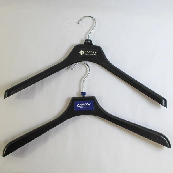 Lot of 14 Vintage Plastic Advertising Clothes Hangers Mens Warehouse Pendleton