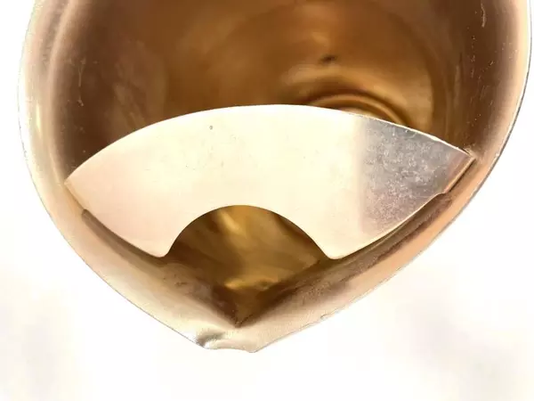 Vintage Beacon Ware Aluminum Pitcher G-9102 Champagne Pink 7.75" Tall