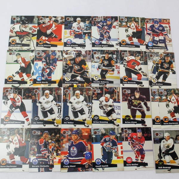 1991 NHLPA Pro Set Hockey Cards Lot 100+ Stars HOF Commons NHL Vintage