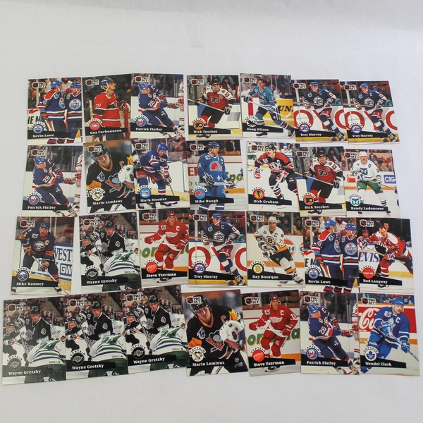 Lot of 85 NHLPA 1991 Pro Set Hockey Cards Stars Hall of Famers Commons