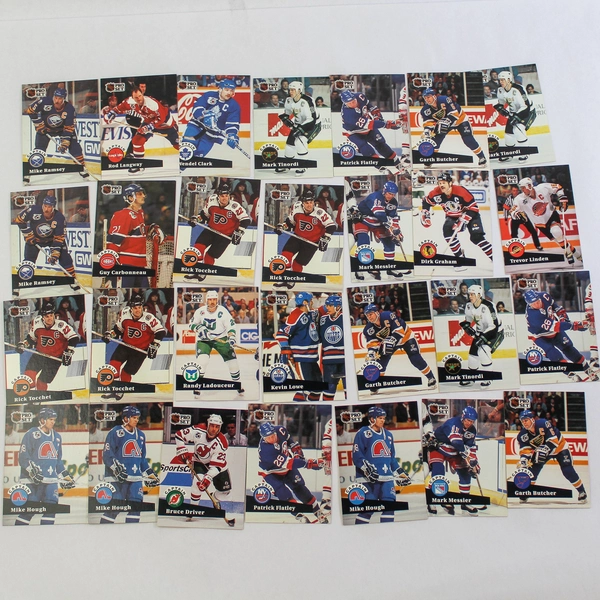 Lot of 85 NHLPA 1991 Pro Set Hockey Cards Stars Hall of Famers Commons
