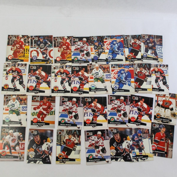 Lot of 85 NHLPA 1991 Pro Set Hockey Cards Stars Hall of Famers Commons