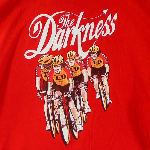 The Darkness Concert Tour Red Graphic Tee VIP Adults Size Large L