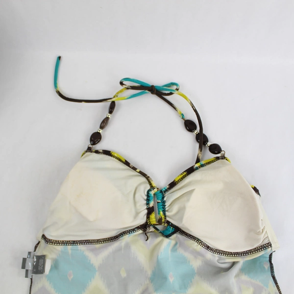 Apt 9 Women's Tankini Top Size 12 Geometric Print Summer Swimwear Good Condition