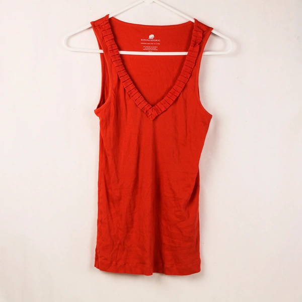 Lot of 2 Women's Sleeveless Tops - Banana Republic & St John's Bay, Size M