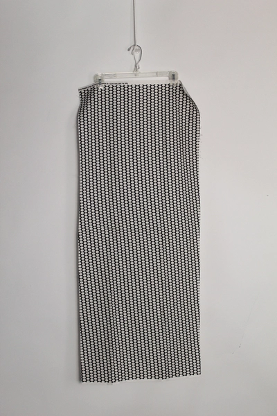 Lot of 2 Quilting Fabric Panels Farmhouse Rooster Eggs & Black White Dots