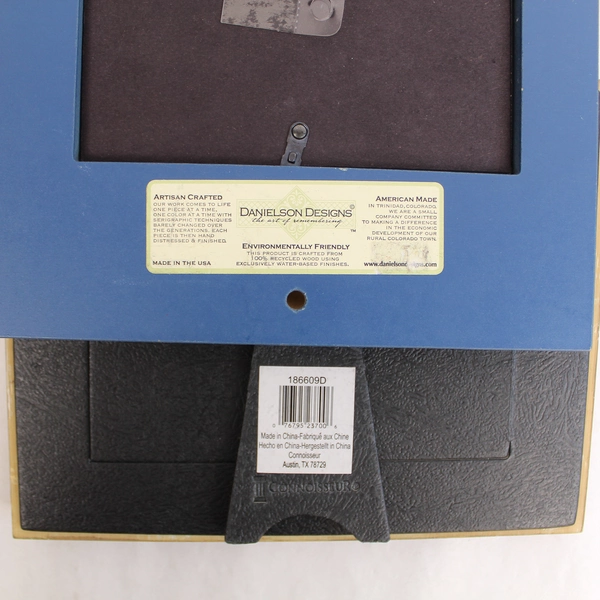 Lot Of 2 Fishing Themed Picture Frames Heart Home Connoisseur Danielson Designs