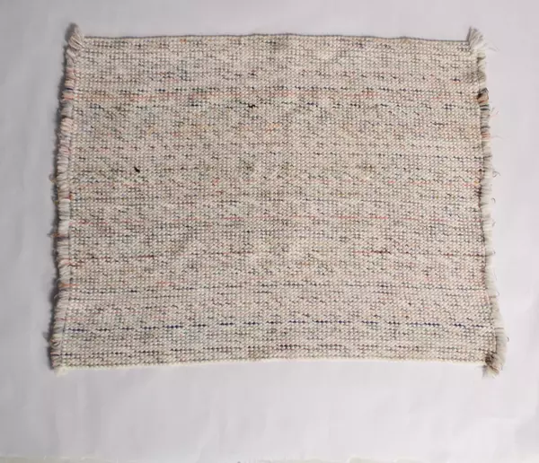 Vintage Savage 1986 Small Rug 29"x23" Bear Goose Path to a Friend's House