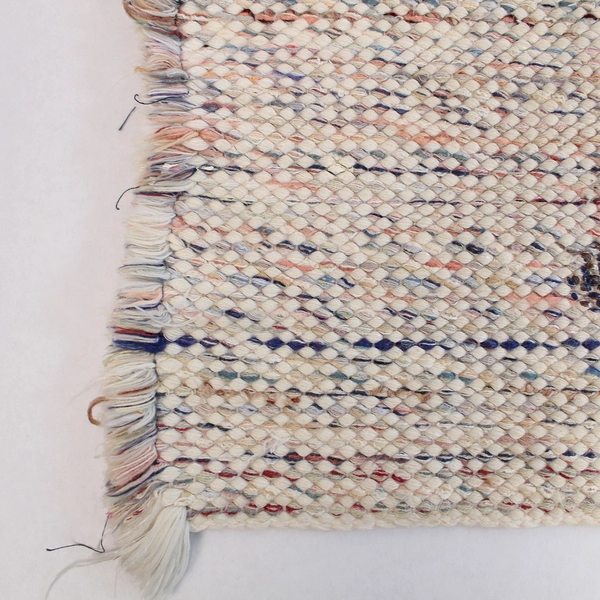 Vintage Savage 1986 Small Rug 29"x23" Bear Goose Path to a Friend's House