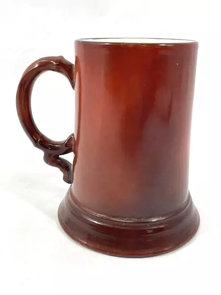 Vintage JPL Limoges Porcelain  beer Stein Monk Playing Violin 4.75" Collectible