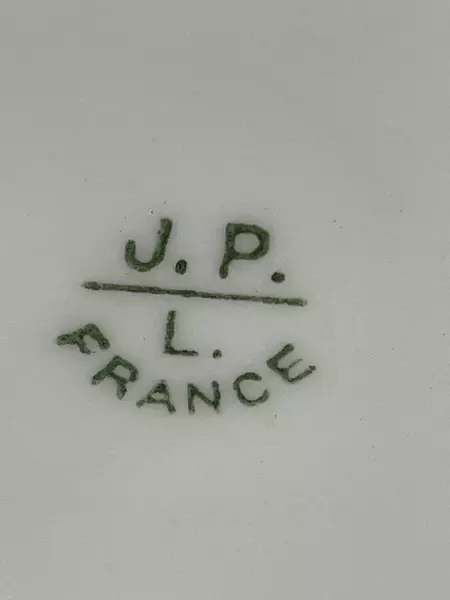 Vintage JPL Limoges Porcelain  beer Stein Monk Playing Violin 4.75" Collectible