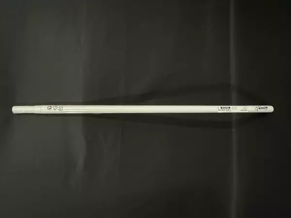IKEA RACKA Extendable White Metal Curtain Rod 28-47" 70-120 cm Great Condition