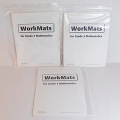 Lot of 3 MacMillan McGraw-Hill Grade 3 Math WorkMats Educational Tools
