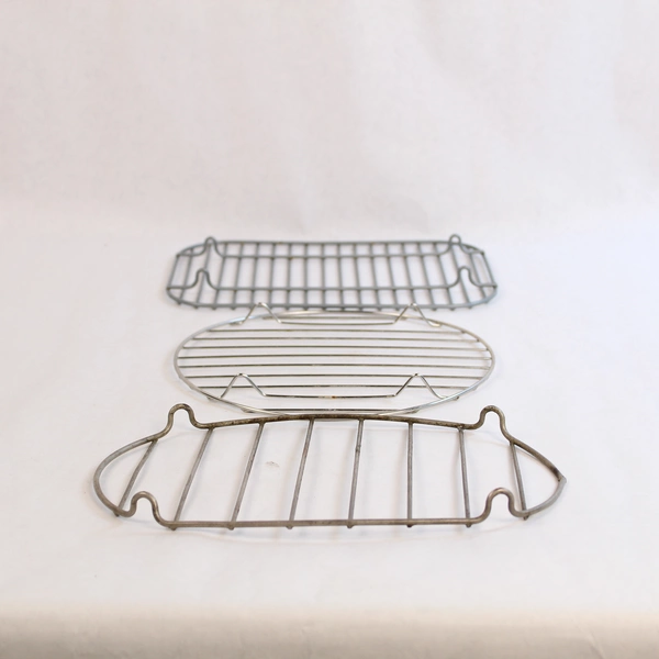 Lot of 3 Pre-Owned Oven Cooking Wire Racks - Perfect for Kitchen & Camping