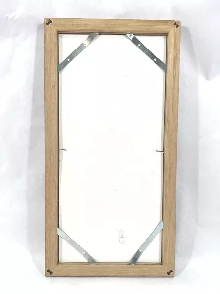 Vintage Clark's Mile-End Spool Cotton Tin Sign Victorian Girl & Kittens Frame