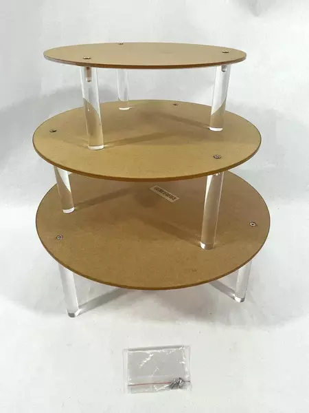 3 Tier Acrylic Cupcake Dessert Stand