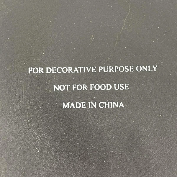 Lot of 3 Giftcraft Decorative Plates 10" Field of Flowers Not for Food Use