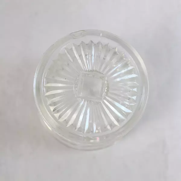 Set of 2 Vintage Anchor Hocking Wexford Diamond Pattern Dessert Sherbet Dish