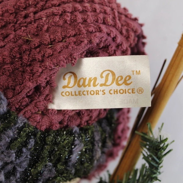 Dan Dee Plush Santa Figurine 19" Tall Collectible Holiday Decor Pre-owned