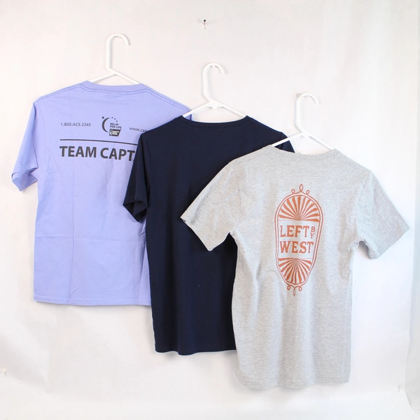 Lot of 3 Women's Size S Relay for Life Graphic Tees - Good Condition