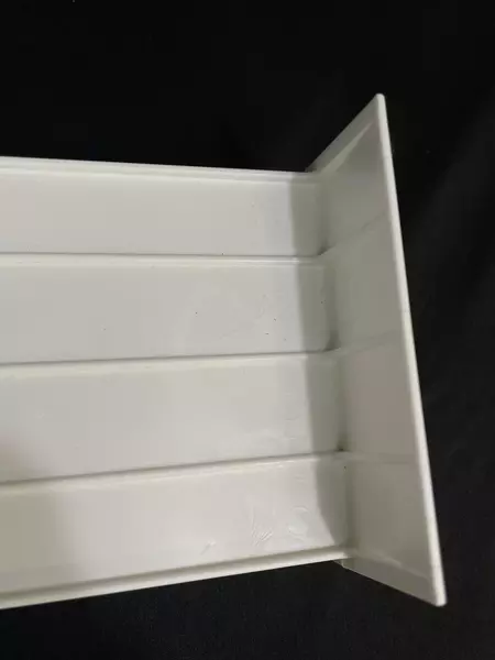 Lot of 2 Dream Drawer Adjustable Drawer Dividers White Plastic