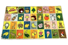 Vintage 1944 Rabbin Schenkel Junior Jiggies 35-Piece Puzzle Missing Piece