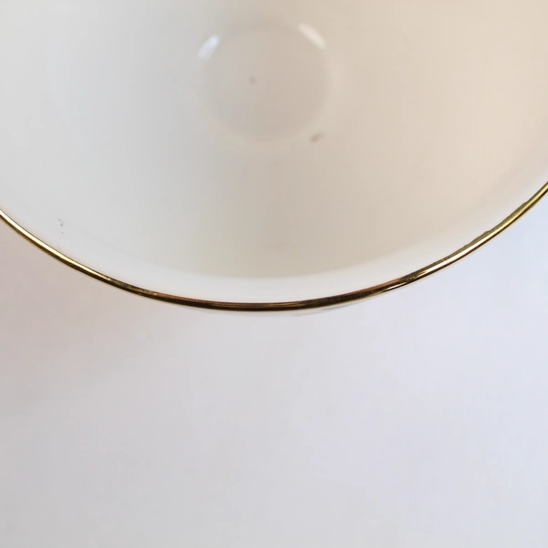 Vintage Charles Wysocki Christmas Love 2000 Compote Bowl Pedestal 8"