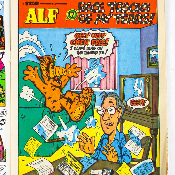 Vintage Marvel March 1989 Alf TV Show Comic Book Season's Greetings