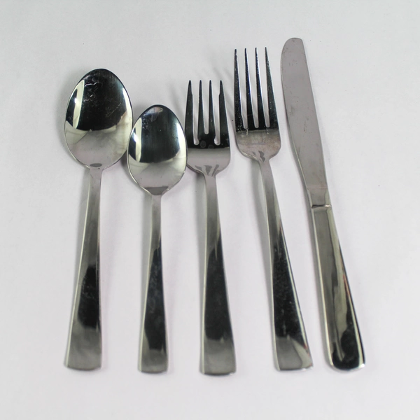 Lot of 5 Oneida Silver Avery Stainless Steel Flatware Dinner Place Settings