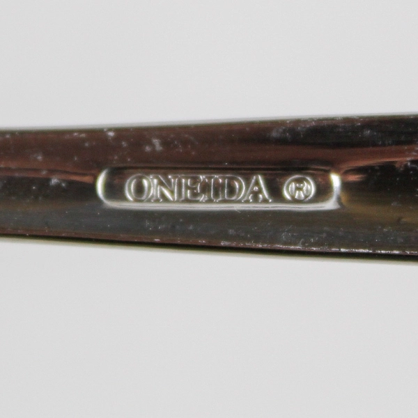 Lot of 4 Oneida Silver Avery Stainless Steel Oval Soup Spoons 7.25" Glossy