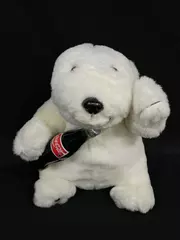 1997 Play By Play Coca Cola Plush Polar Bear 9.5 Inch