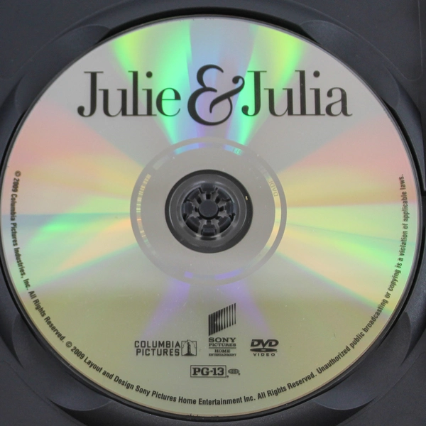 Julie And Julia DVD Meryl Streep Amy Adams 2009 Sony