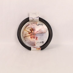 Lekue 10.5" Round Silicone Cake Pan Black BPA Free Platinum New Sealed