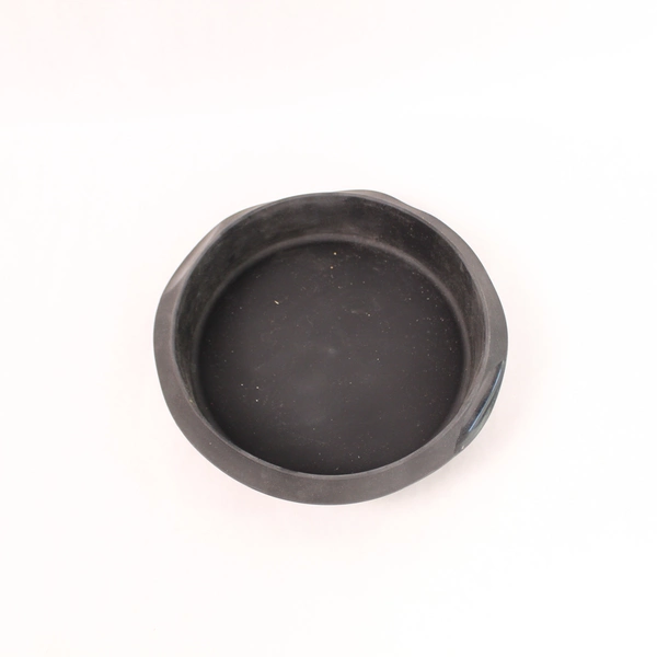 Lekue 10.5" Round Silicone Cake Pan Black BPA Free Platinum New Sealed