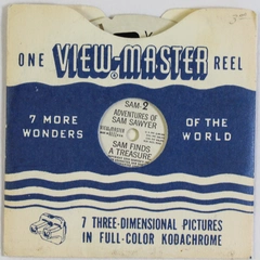 Vintage 1950 Sawyer's View Master SAM 2 Adventures of Sam Sawyer Finds Treasure