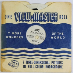 Vintage 1948 View Master 505 Cuernavaca Mexico World Wonders Reel As-Is