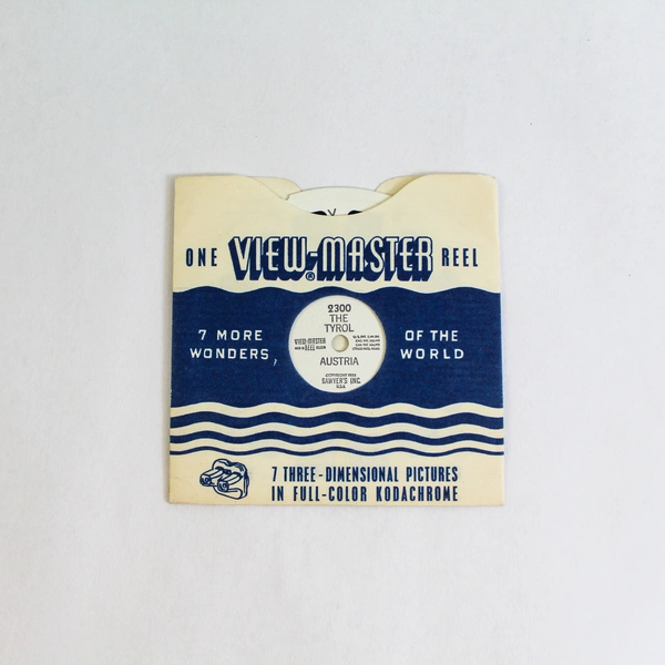 Vintage View-Master 2300 The Tyrol Austria Wonders of the World 1953