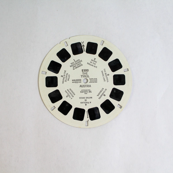 Vintage View-Master 2300 The Tyrol Austria Wonders of the World 1953