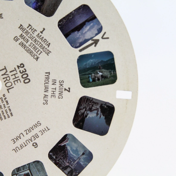 Vintage View-Master 2300 The Tyrol Austria Wonders of the World 1953