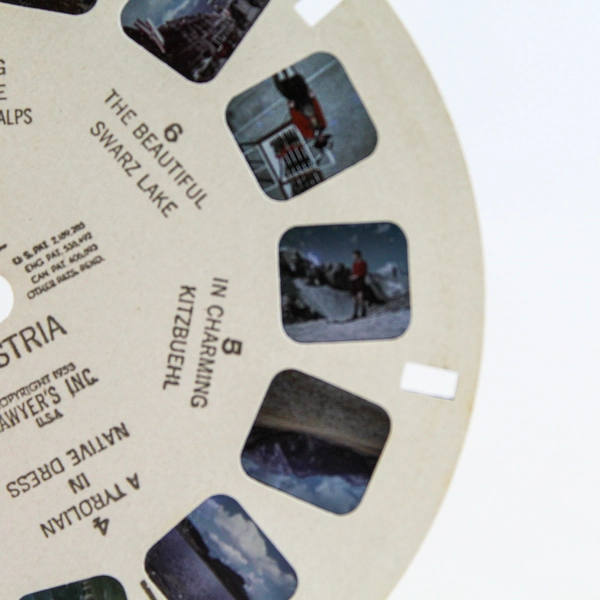 Vintage View-Master 2300 The Tyrol Austria Wonders of the World 1953