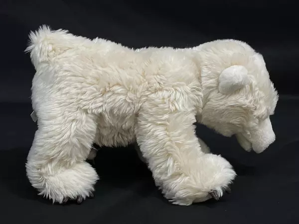 1992 Purr-Fection MJC Plush Polar Bear Iceberg 12" Cream Bear with Claws