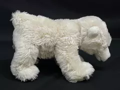 1992 Purr-Fection MJC Plush Polar Bear Iceberg 12" Cream Bear with Claws